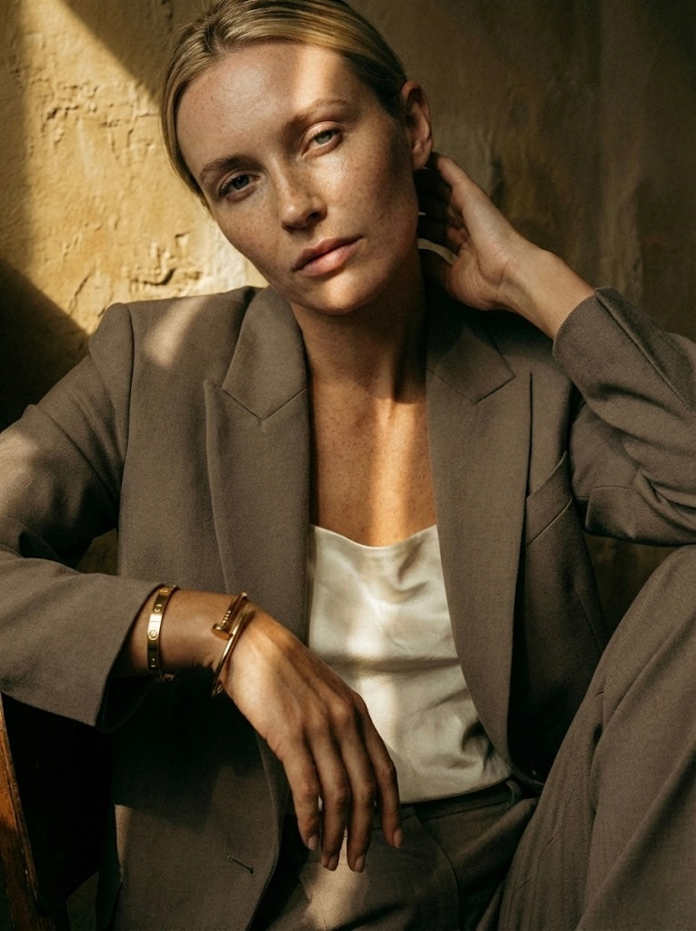 Luxe Nail & Stud Bangle Combo