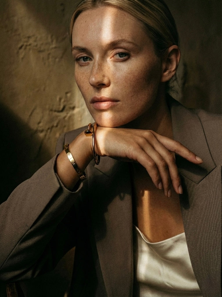 Luxe Nail & Stud Bangle Combo