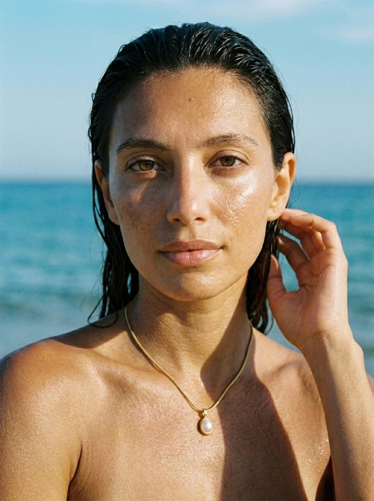 Elegant Pearl Drop Necklace